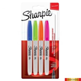 Markery permanentny SHARPIE FINE FUN 4szt.-zestaw 2065403 Sharpie