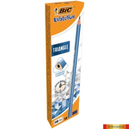 Ołówek trójkątny bez gumki BIC Evolution Triangle , 964845 Bic