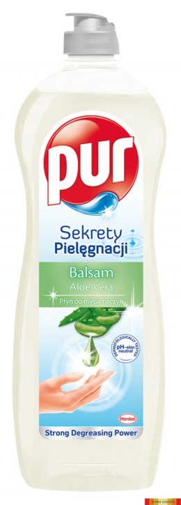 PUR Płyn do mycia naczyń 750 ml Sekrety Pielęgnacji Aloes 357387 Pur