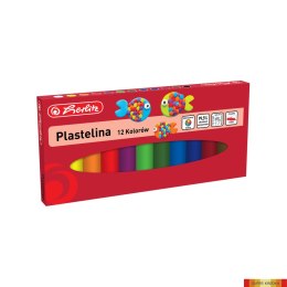 Plastelina 12 kolorów 9588559 Herlitz Herlitz