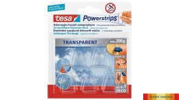 Plastry samop. 8szt.+Haczyki 5szt.TESA POWERSTRIPS Deco 58900-00017-0 Tesa