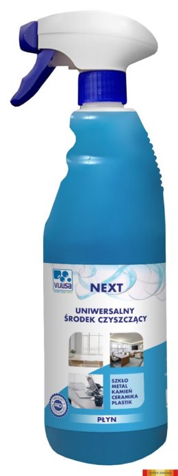 Płyn/środek UNIWERSALNY Professional do czyszczenia szkło, drewno, laminaty, metal, kamień, ceramikę, plastik, VIJUSA 750ml, Nex VIJUSA