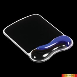 Podkładka KENSINGTON Crystal Mouse Pad- Wave niebiesko-czarna 62401 Kensington