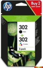 Tusz HP 302 (X4D37AE) czarny 3,5ml + kolor 4ml 2szt. Hewlett-Packard