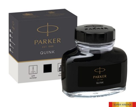 Atrament QUINK w butelce (57 ml) czarny 1950375 PARKER Parker