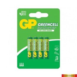 Bateria GREENCELL 24G-U4 1,5V (4) R03 chlorkowo-cynkowa GP (AAA) GP Batteries