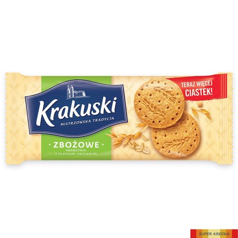 Ciastka BAHLSEN KRAKUSKI ZBOŻOWE 201g Krakuski