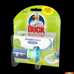 Kostka do WC DUCK FRESH 2xDISCS LIME - żelowe krążki *66169 Wc Duck