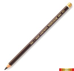 Kredka POLYCOLOR 3800/214 EARTH BROWN DARK KOH I NOOR Koh-i-noor