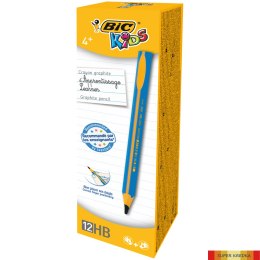 Ołówek bez gumki BIC Kids Evolution HB, niebieski, 919262 Bic