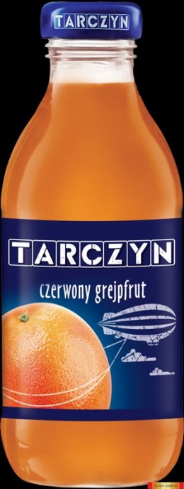 TARCZYN CZERWONY GREJPFRUT 300ml butelka szkło Tarczyn