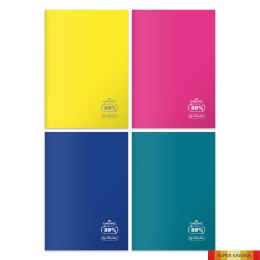 Zeszyt A5 60k. kratka eco PP colors 9552308 Herlitz Herlitz