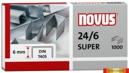 Zszywki 24/6 DIN SUPER 1000sztuk NOVUS 040-0026 Novus