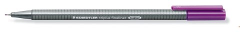 Cienkopis triplus, trójkątny, 0.3 mm, fioletowy, Staedtler S 334-6 Staedtler