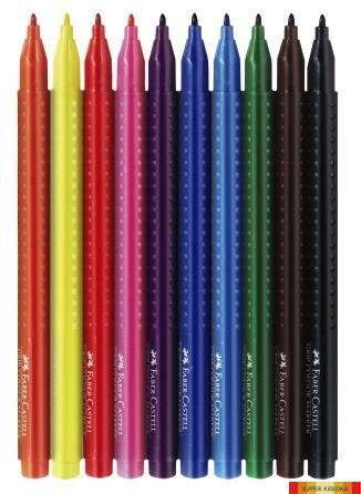 Flamastry GRIP 10 kol. 155310 Faber-Castell