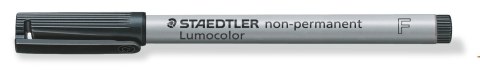 Foliopis Lumocolor, F, zmywalny, czarny, Staedtler S 316-9 Staedtler