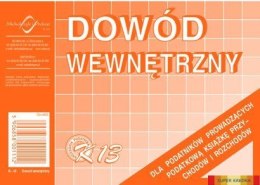 K-13 Dowód wewnętrzny A6 MICHALCZYK&PROKOP Michalczyk i Prokop