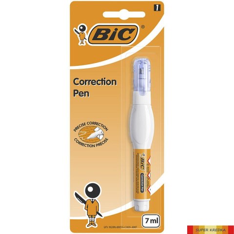 Korektor w piórze BIC Correction Pen 7ml Korektor, 996724 Bic