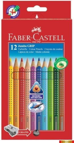 Kredki JUMBO GRIP 12kol.110912 (X) Faber-Castell