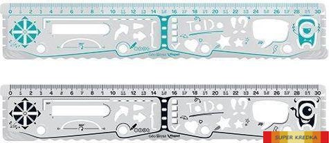 Linijka wielofunkcyjna GEONotes 30cm MAPED 250x10 Maped