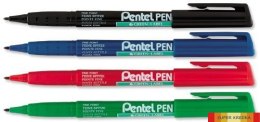 Marker z okrągłą fibrową końcówką czarny NMS50-A PENTEL Pentel