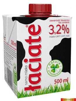 Mleko ŁACIATE UHT 3.2% 0.5L Łaciate