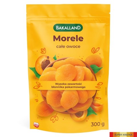 Morele suszone 300g BAKALLAND Bakalland