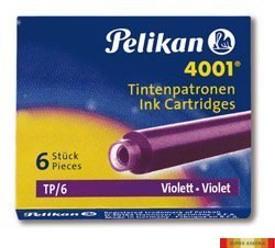 Naboje do piór, krótkie fioletowe 301697 Pelikan Pelikan