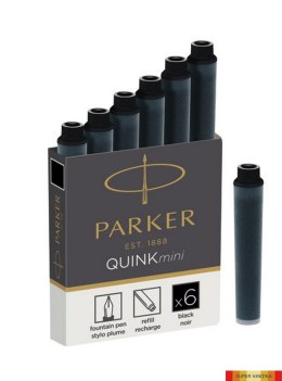 Naboje z Atramentem QUINK - MINI czarny 1950407 PARKER Parker