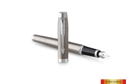 Pióro wieczne (M) PARKER IM ESSENTIAL STAINLESS STEEL CT 2143636, giftbox Parker