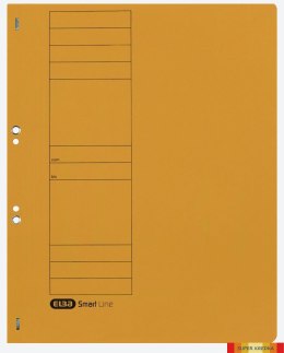 Skoroszyt kartonowy ELBA A4, oczkowy, żółty, 100551871 Elba