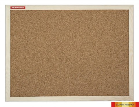 Tablica korkowa w ramie drewnianej 150x100cm MEMOBOARDS TC1510 Memobe