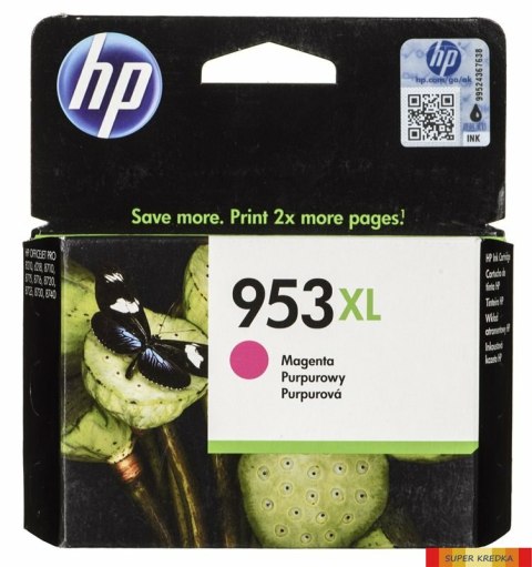 Tusz HP 953XL (F6U17AE) purpurowy 1600str 8210/8710/8715/8720 Hewlett-Packard