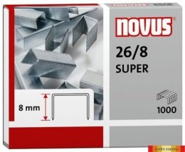 Zszywki 26/8 SUPER 1000sztuk NOVUS 040-0199 Novus