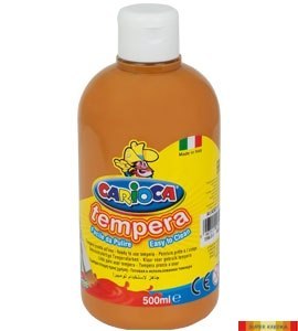 Farba tempera 500 ml, brązowa jasna CARIOCA 170-2356 (X) Carioca