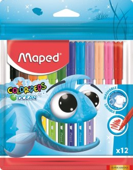 Flamastry COLORPEPS OCEAN 12 kolorów ETUI 845720 MAPED Maped