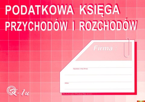 K-1U Podatkowa księga przychodów i rozchodów A4 offset MICHALCZYK&PROKOP Michalczyk i Prokop