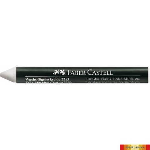 Kredka do znakow.2253-W biała FC122201 Faber-Castell