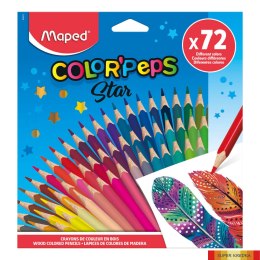 Kredki Colorpeps trójkatne 72szt 832072