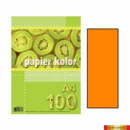 Papier xero A4-100 pomar. FLUO KRESKA Kreska