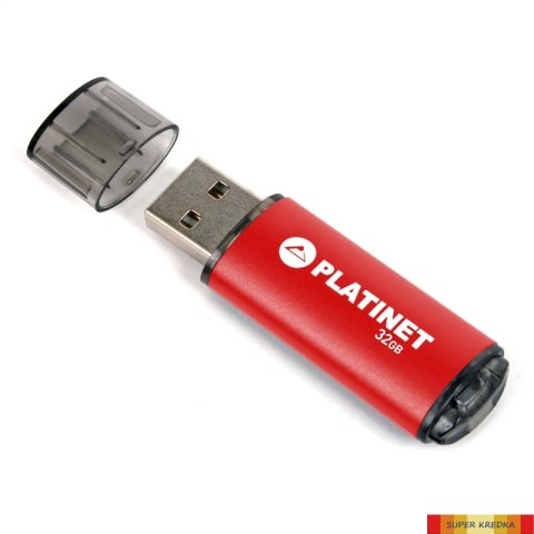 Pendrive USB 2.0 X-Depo 32GB czerwony Platinet PMFE32R Platinet