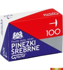 Pinezka srebrna S100(10) GRAND 110-1391 Grand