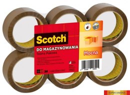 Taśma pakowa SCOTCH (309 BRW), MOCNA, akrylowa, cicha, 50mm, 66m, brązowa UU010249330 3M-UU010249330 Scotch 3M