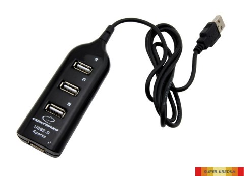 USB 2.0 HUB 4 PORTY EA116 ESPERANZA Esperanza