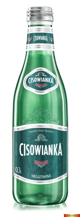 Woda CISOWIANKA 0.3l Classique niegazowana szkło Cisowianka