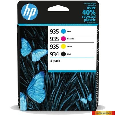 Zestaw Tuszy HP 934/935 (6ZC72AE) CMYK Hewlett-Packard