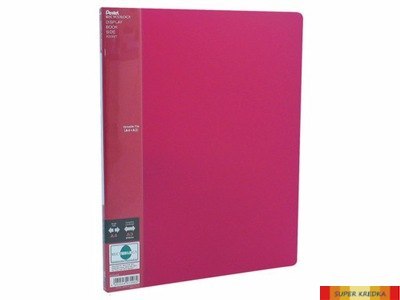 Album ofertowy WING, 40 kieszeni czerwony DCF444-B PENTEL Pentel