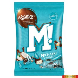 Cukierki WAWEL MICHAŁKI KOKOSOWE 1kg Noname