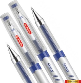 Długopis żelowy SHINY 0,5mm niebieski 9476540 Herlitz Herlitz