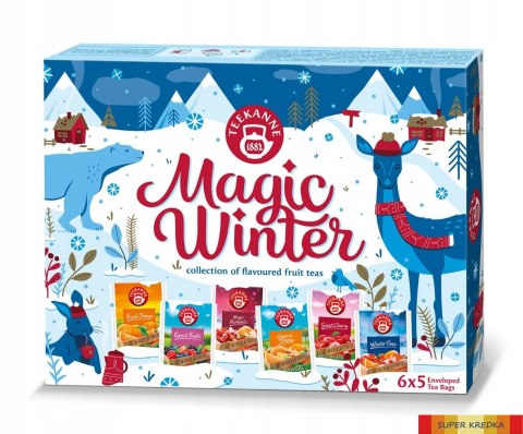 Herbata TEEKANNE Magic Winter Zestaw 30szt (6x5 saszetek) Teekanne